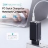 Baseus 65W Gan Charger Quick Charge 4.0 3.0 Type C Pd Usb Charger Met Qc 4.0 3.0 Draagbare Snelle oplader Voor Laptop Iphone 12 