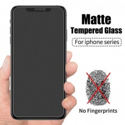 3Pcs 9H 2.5D Matte Gehard Beschermende Glas Voor Iphone 11 12 Pro Max 6 S 7 8 Plus X Xr X S Max Screen Protector Ogen Zorg Glas