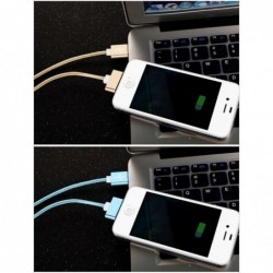 Voxlink Usb Kabel Nylon Gevlochten Snelle Charge Kabel Voor Ipad 1 30 Pin Metalen Plug Sync Gegevens Usb Charger Cable voor Ipho