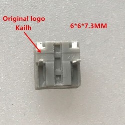 10-100 Stuks Kailh 6*6*7.3Mm Vierkante Stille Muis Micro-schakelaar Muisknop Kan Vervangen een Rechthoek Micro Schakelaar 8 Milj