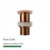 Badkamer Basin Sink Pop Up Drain Stopper Badkamer Kraan Accessoires Messing Mat Zwart/Chrome/Rose Goud/Geborsteld goud